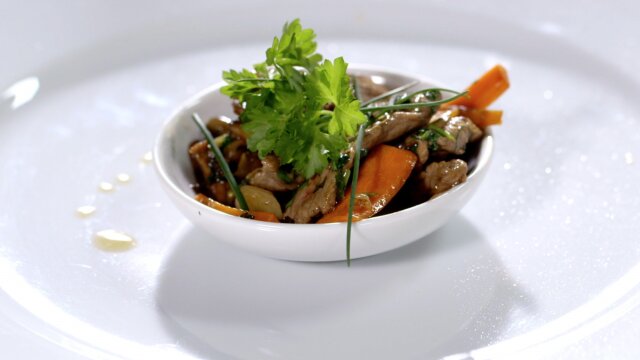 Technika smażenie stir fry