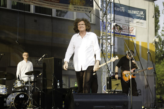 Zbigniew Wodecki podczas koncertu w 2010 roku